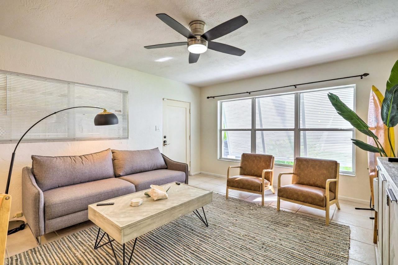 Cute And Cozy Florida Duplex Walk To Beaches! Cocoa Beach Exteriör bild