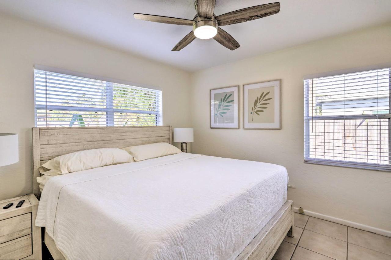 Cute And Cozy Florida Duplex Walk To Beaches! Cocoa Beach Exteriör bild