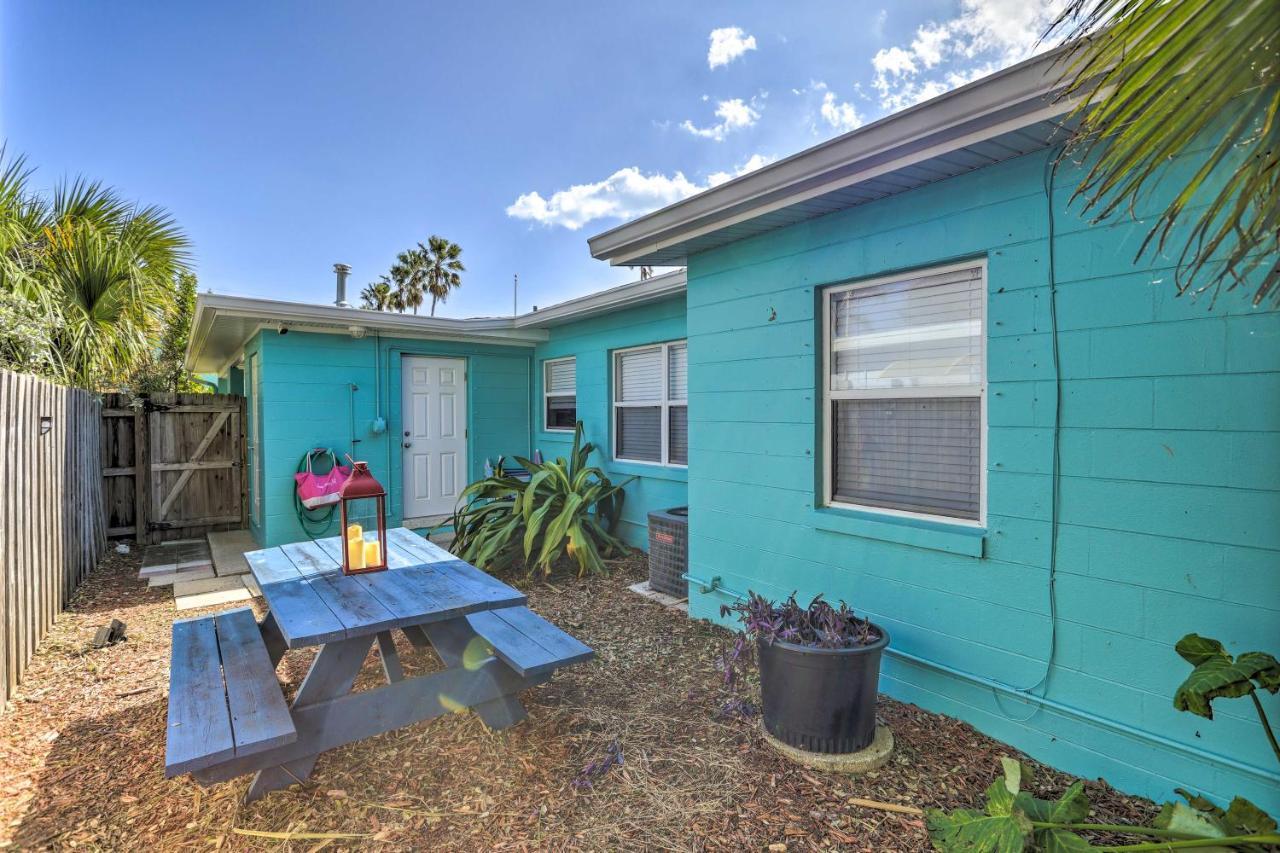 Cute And Cozy Florida Duplex Walk To Beaches! Cocoa Beach Exteriör bild