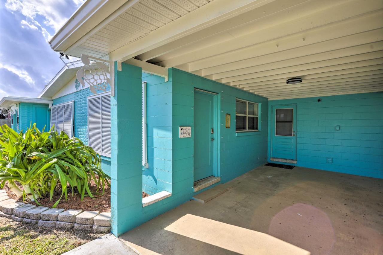 Cute And Cozy Florida Duplex Walk To Beaches! Cocoa Beach Exteriör bild
